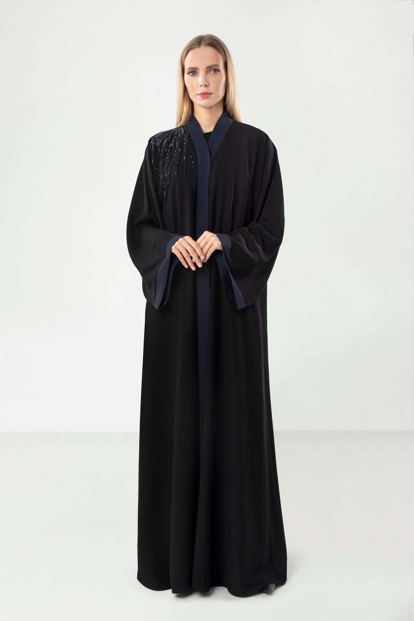 Classic Abaya With Beads
