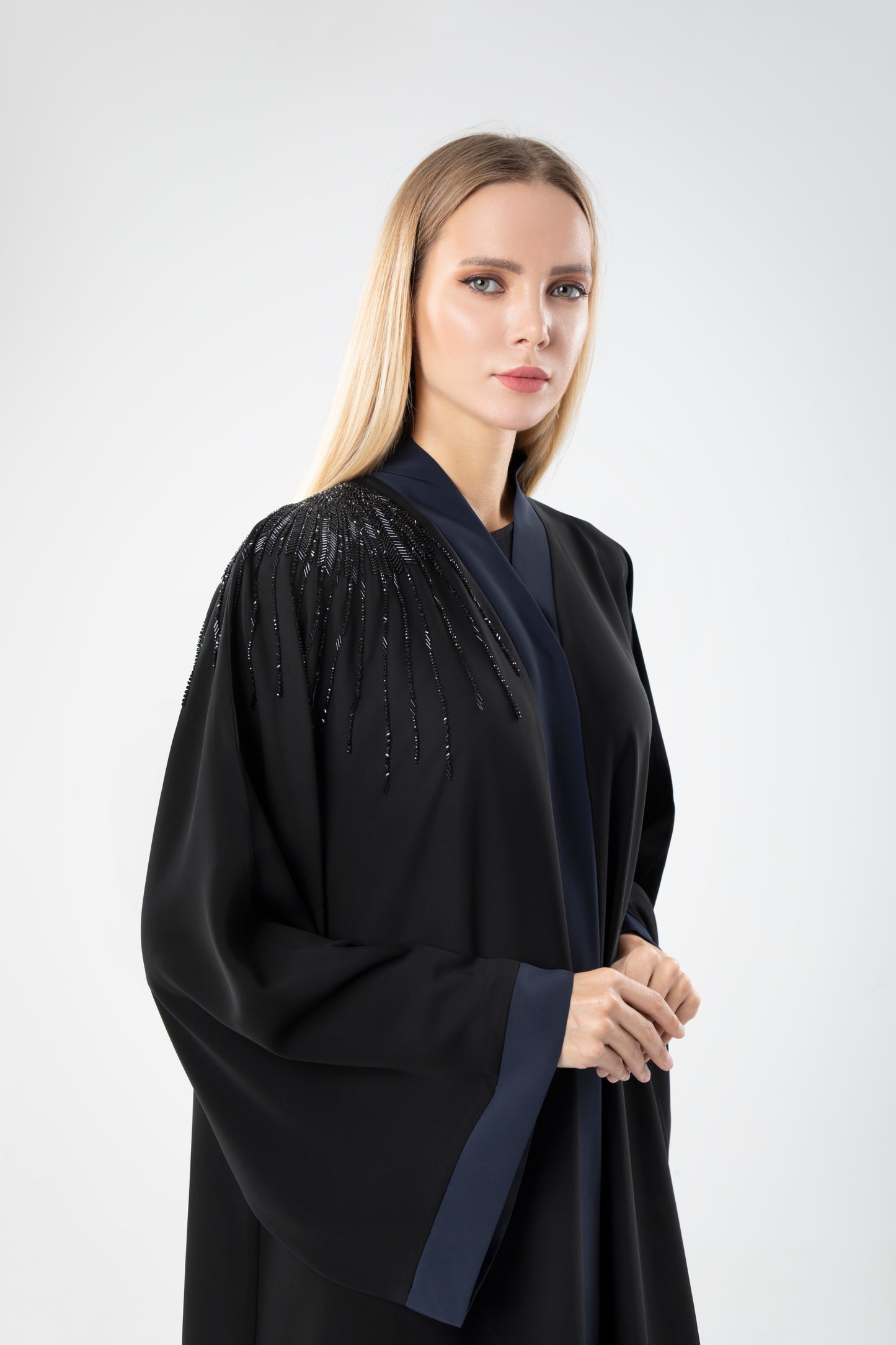 Classic Abaya With Beads