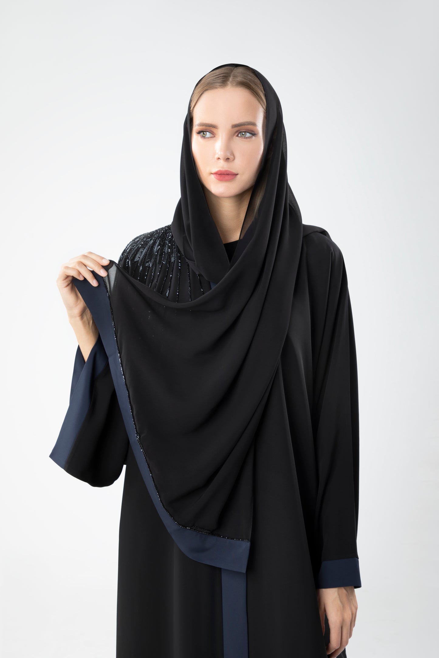 Classic Abaya With Beads