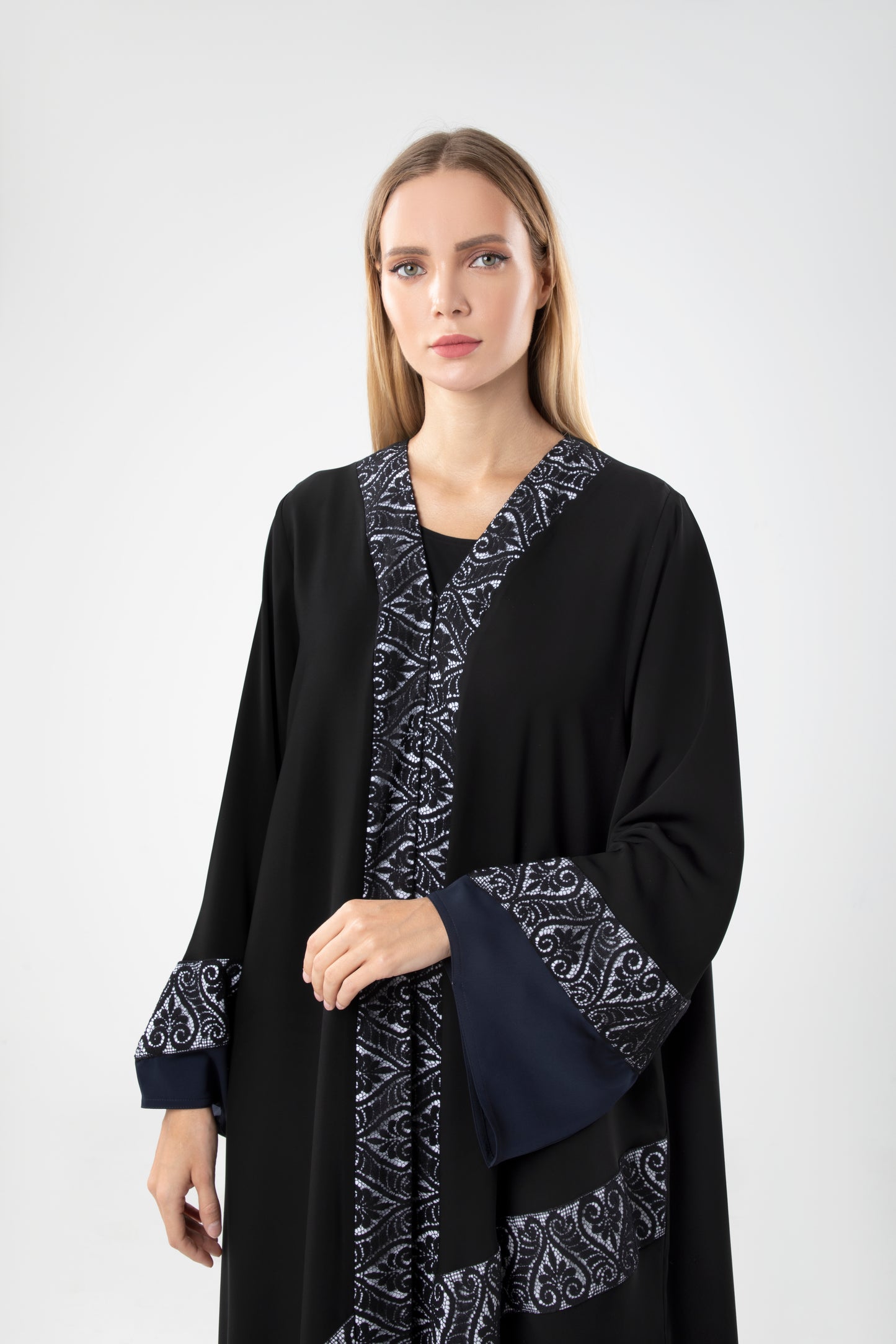 Stylish Abaya In Black