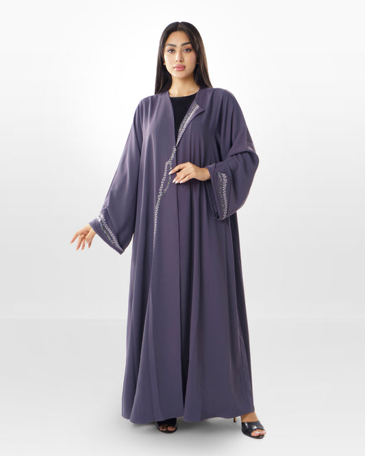 Lapel Abaya Design