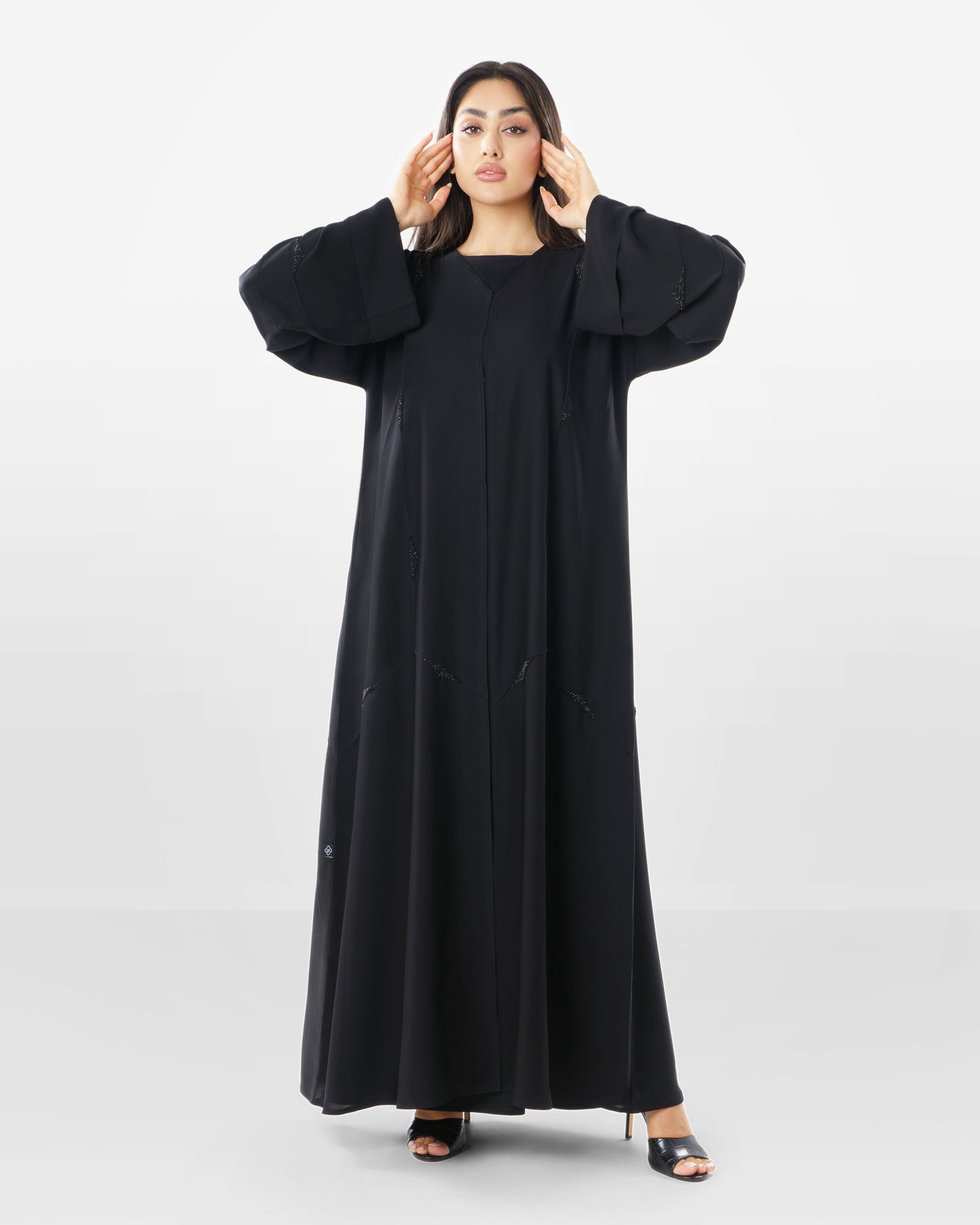 Bead Design Embellished Classic Abaya