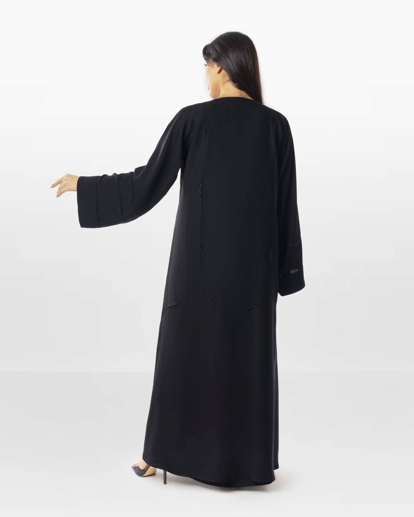 Bead Design Embellished Classic Abaya