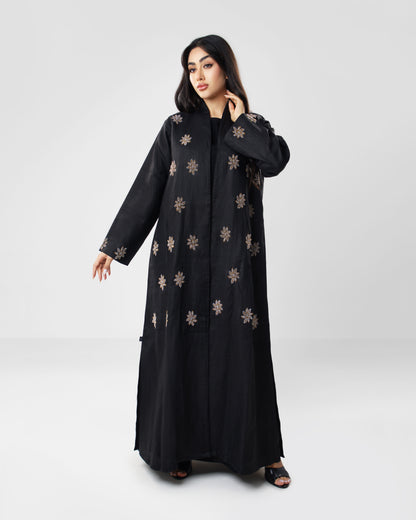 Floral Embellished Abaya Style