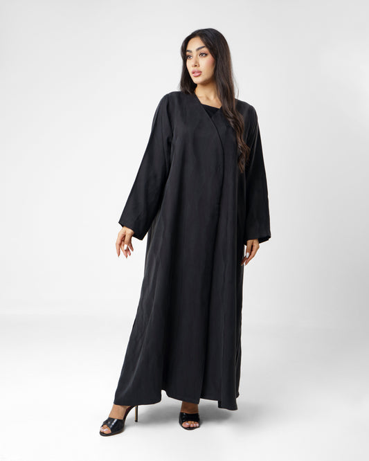 Modest Black Abaya Cut